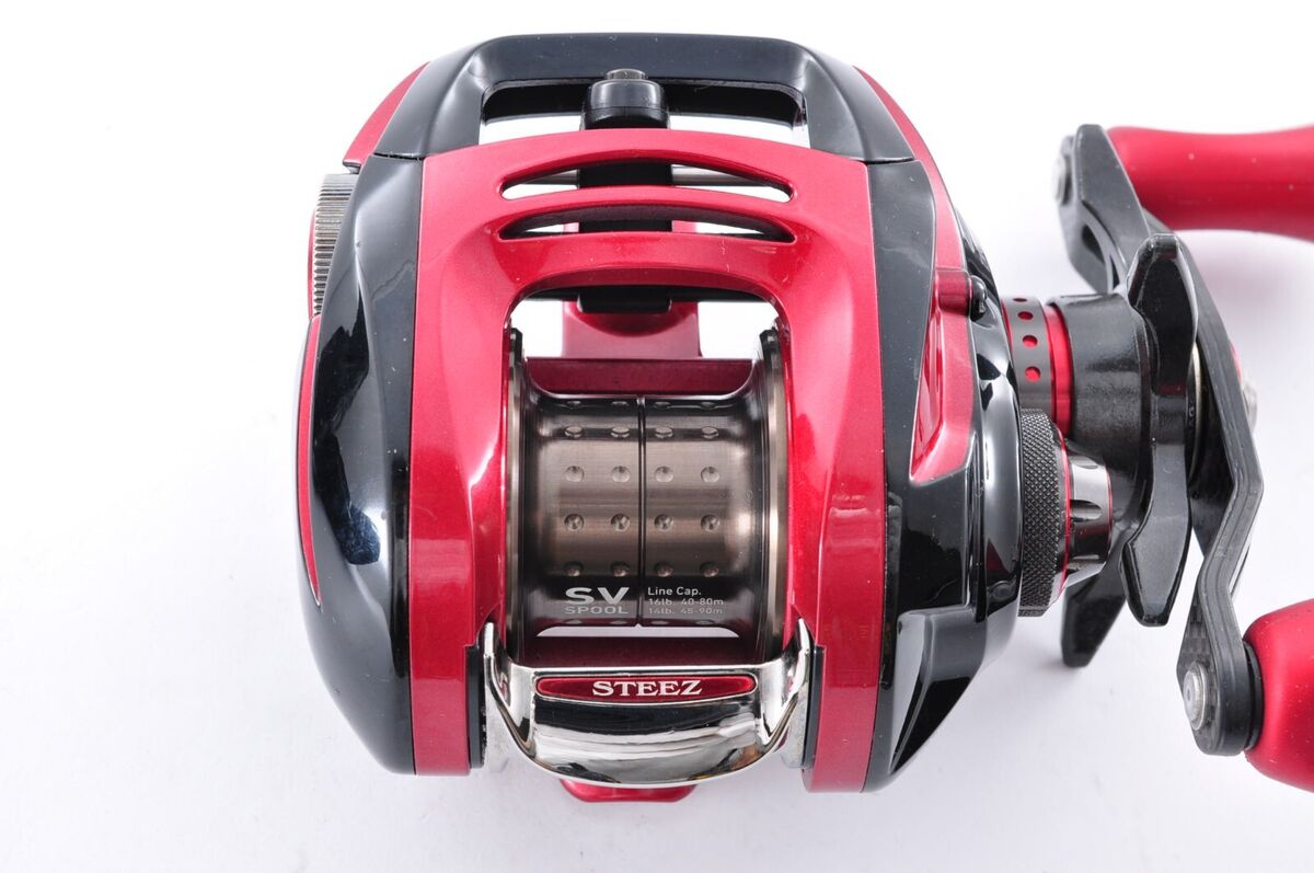 Daiwa STEEZ LIMITED SV 103H-TN Right Baitcasting Reel w/Box Daiwa STEEZ LIMITED SV 103H-TN Right Baitcasting Reel w/Box