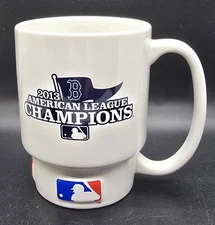 Boston Red Sox Coffee Mug Boelter Brands MLB Embossed 2013 ALCS League Champs