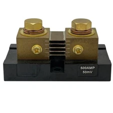 Empro Model HA 500 Ampere 50 Millivolt Shunt Panel