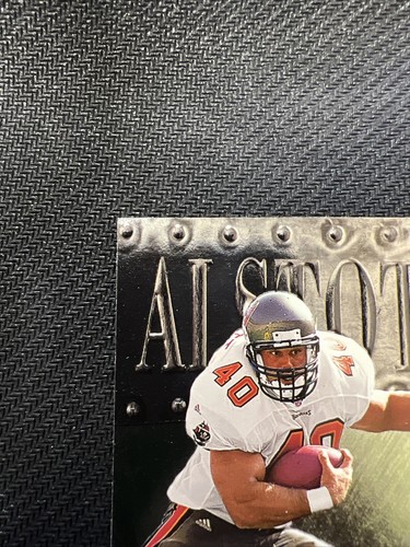 Skybox Metal Universe 1999 Mike Alstott #30 NFL Tampa Bay Buccaneers - Imagen 2 de 10
