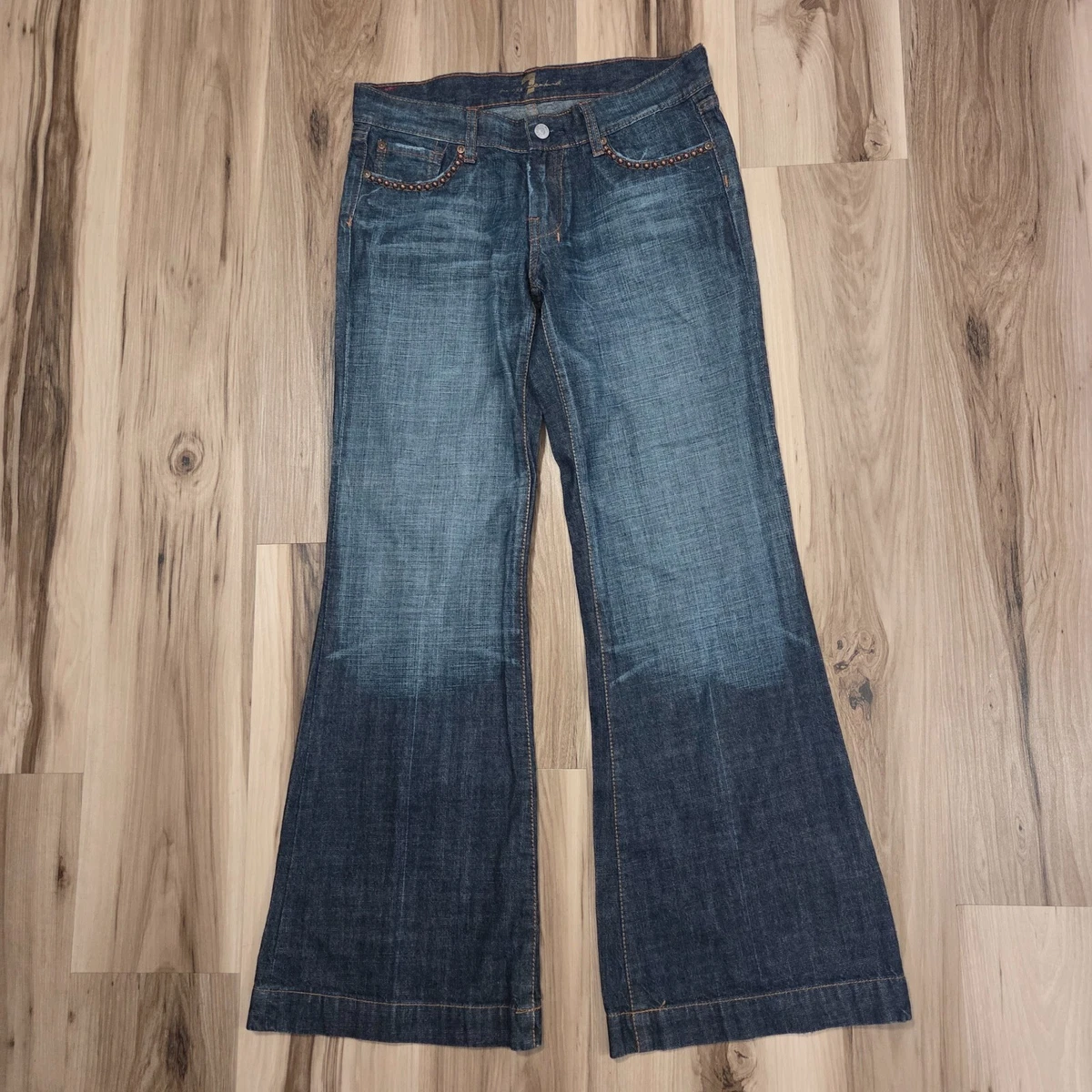 7 For All Mankind Low (6.5-8.5 in) Rise Jeans for Women for sale