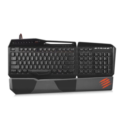 Mad Catz S.T.R.I.K.E 3 Gaming Keyboard Tastatur beleuchtet Anti-Ghost UK-Layout