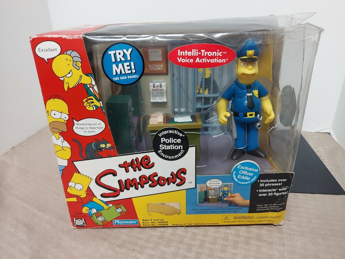 Simpsons sculpture collection 'Safety Inspector