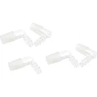 Glass Elbow Adapters for the ARIZERR XQ2 and Extreme Q, 5pk, By THE VAPETRIX