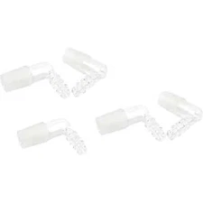 Glass Elbow Adapters for the ARIZERR XQ2 and Extreme Q, 5pk, By THE VAPETRIX
