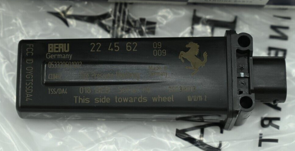 Genuine OEM Maserati Quattroporte S M139 Tire Pressure Monitor Sensor P/N 224562