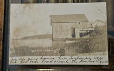 1906 "The Old Mill" COLD SPRING HARBOR LONG ISLAND Real Photo RPPC Post Card LI