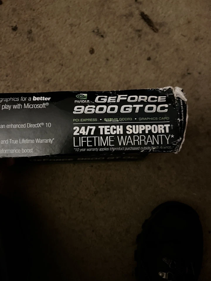 GeForce 9600 GT OC 512 MB GDDR3 Graphics Card (NEW) - Image 2 of 3