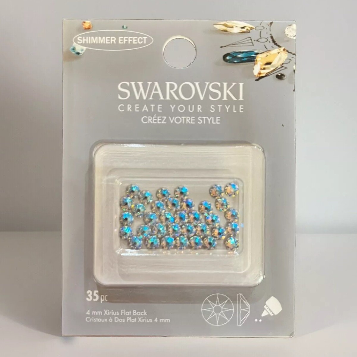 Flat Back Michaels Swarovski Crystals Swarovski 4mm Flat Back