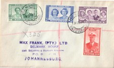 Basutoand Royal Visit 1947 FDC Afrika Afica