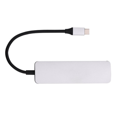 USB Type-C 5in1 Hub Adapter 3 USB 3.0 SD/TF Card Reader for Dell Laptop Macbook - Picture 6 of 8