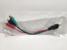 NEW S-Video 7 Pin to Female RGB Component Cable Adapter Converter