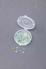 200 Count  Top Quality Daisy Glass Pipe Screens Filter 6mm-9mm Assorted Colors