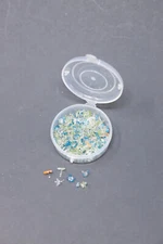 200 Count | Top Quality Daisy Glass Pipe Screens Filter 6mm-9mm Assorted Colors