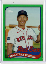 2023 Topps Archives 1989 Double Header Green Yoshida/Ichiro /99