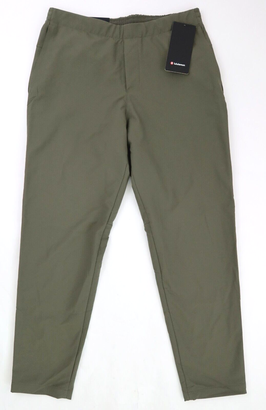 NEW! Lululemon Men's New Venture Trouser *Pique Fabric Olive Green LARGE  $148.00