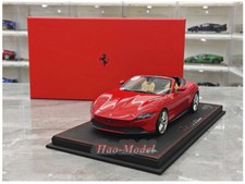 BBR 1:18 Ferrari Roma Spider Limited Resin Diecast Model Car Display Gifts Red