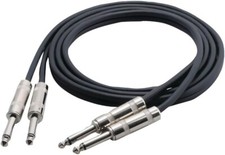 Pyle - PCBL2F6 - Dual 1/4'' Male To 1/4'' Male Premium Quality Cable - 6 ft.