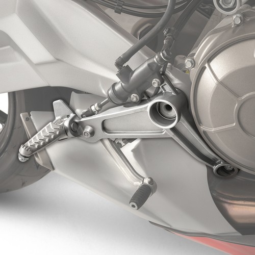 Driver Footpegs Footrests Bracket Fit For Aprilia RS660 RS 660 2021-2025 2023 24 - Picture 10 of 11