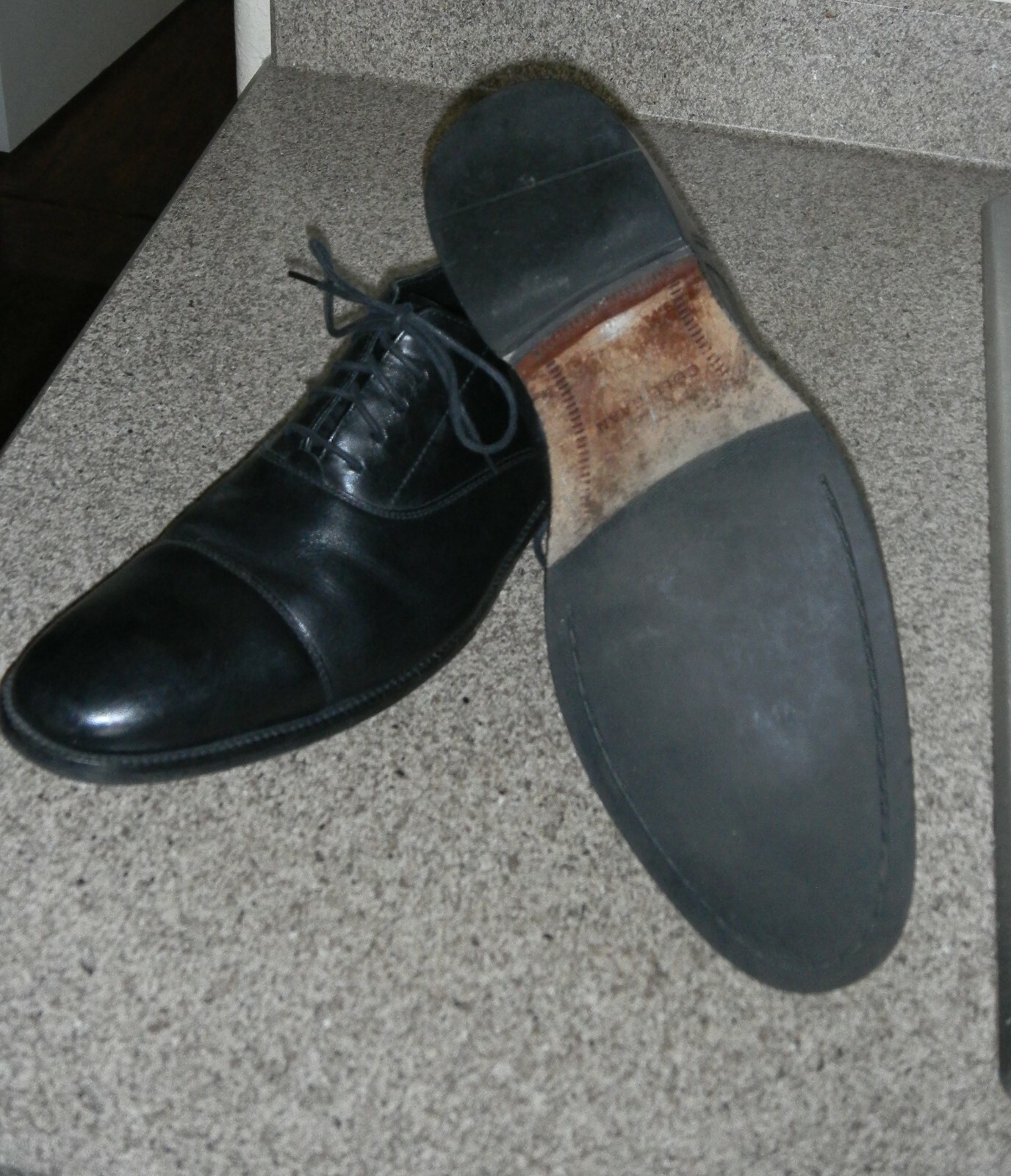 SAOLA Scarpe eleganti Cole Haan Williams Cap Toe Oxford C12202 da uomo taglia 10 M nere