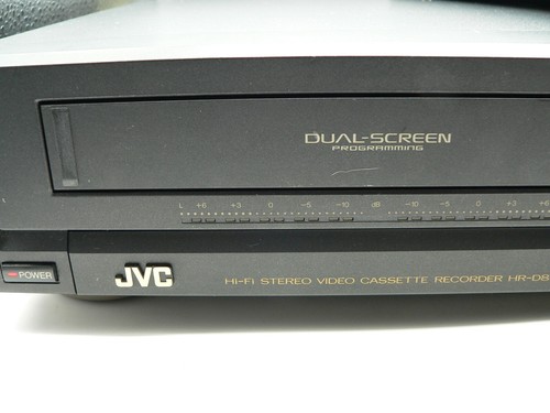 Grabadora de casete de video estéreo de alta fidelidad JVC HR-D840U solo para reparación o piezas - Imagen 2 de 10