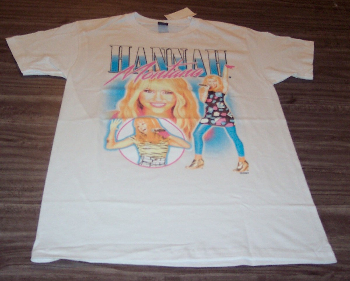 DISNEY ハンナ・モンタナ Tシャツ Hannah Montana Amazon | ディズニー Hannah Montana ロゴTシャツ Tシャツ | T