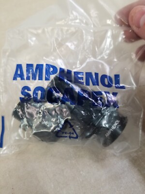 Amphenol Socapex RJF67APE1B Ethernet Connectors Cat6 RJ45 Jam Nut