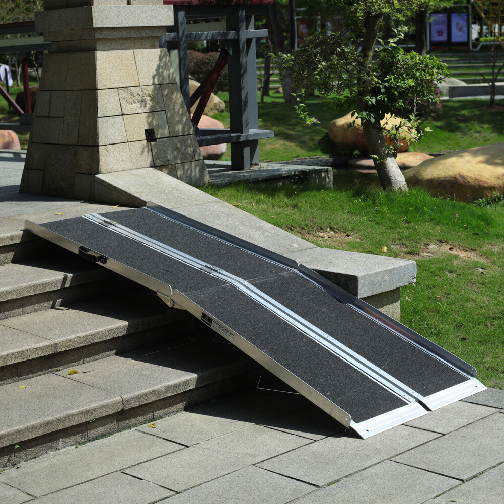 Portable Wheelchair Ramps For Homes Trio Folding Wheelchair Access