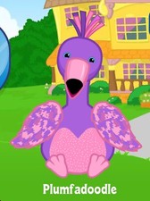 Webkinz Classic Plumfadoodle - hm662 - Virtual Adoption Code Only