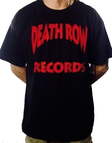FILA T shirt uomo logo Death Row Records hardcore hip hop rap suge dre snoop tupac nuova
