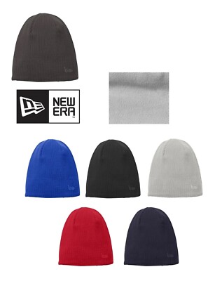 NEW ERA WARM, LAID-BACK STYLE  FLEECE LINED KNIT BEANIE, 3'' RIB KNIT BOTTOM OSFA