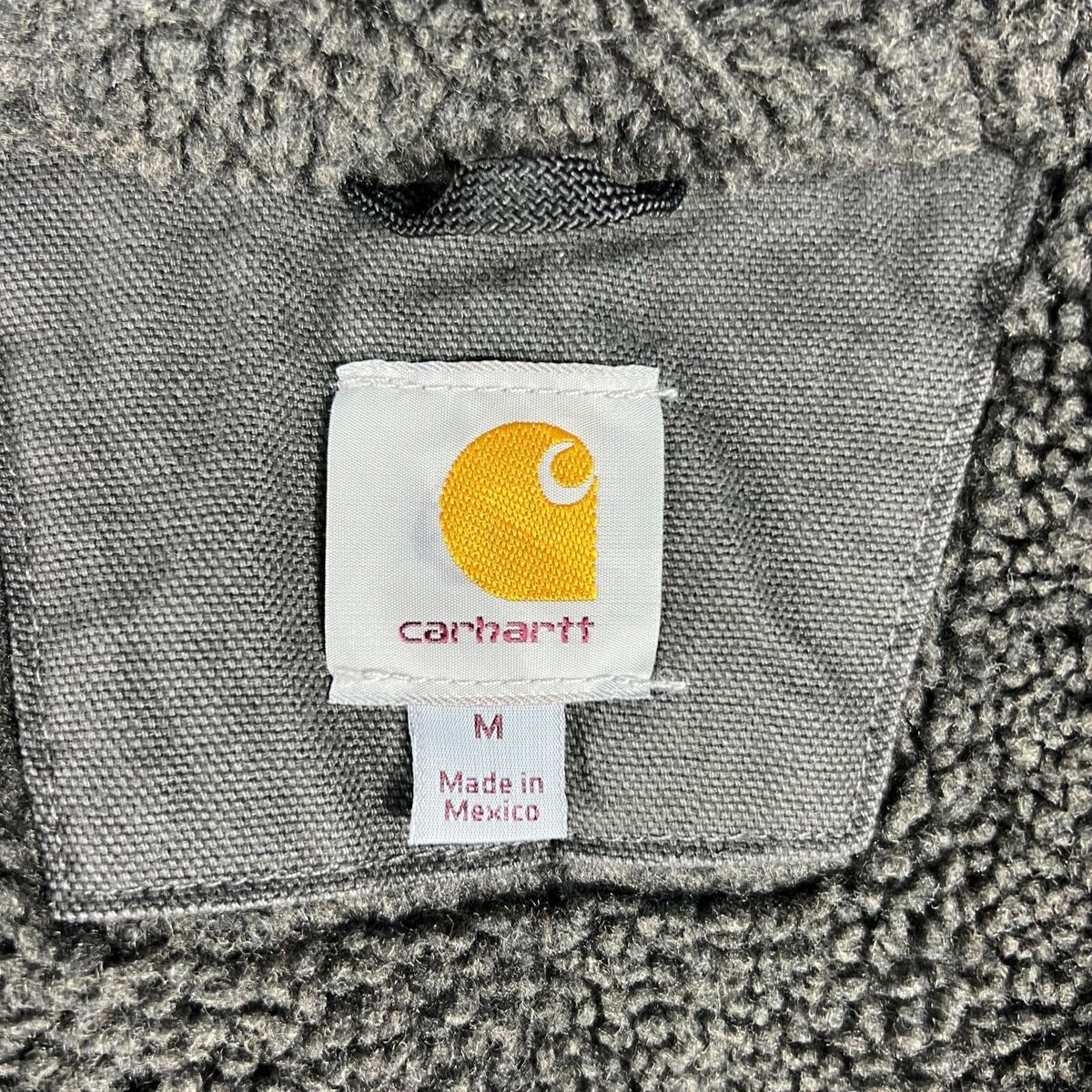 Carhartt Multi-Pocket Sandstone Jacket Sherpa Lined Carhartt Multi-Pocket Sandstone Jacket Sherpa Lined