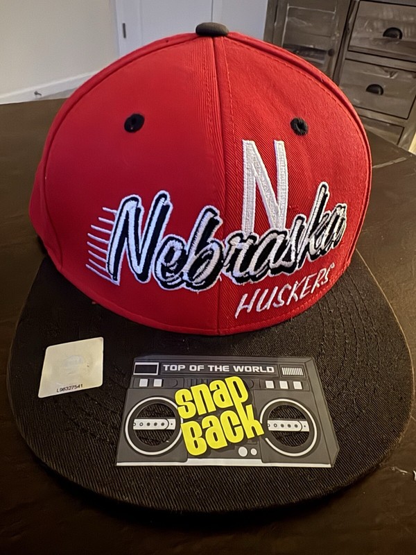 Nebraska Cornhuskers Top Of The World SnapBack Cap Great Condition 