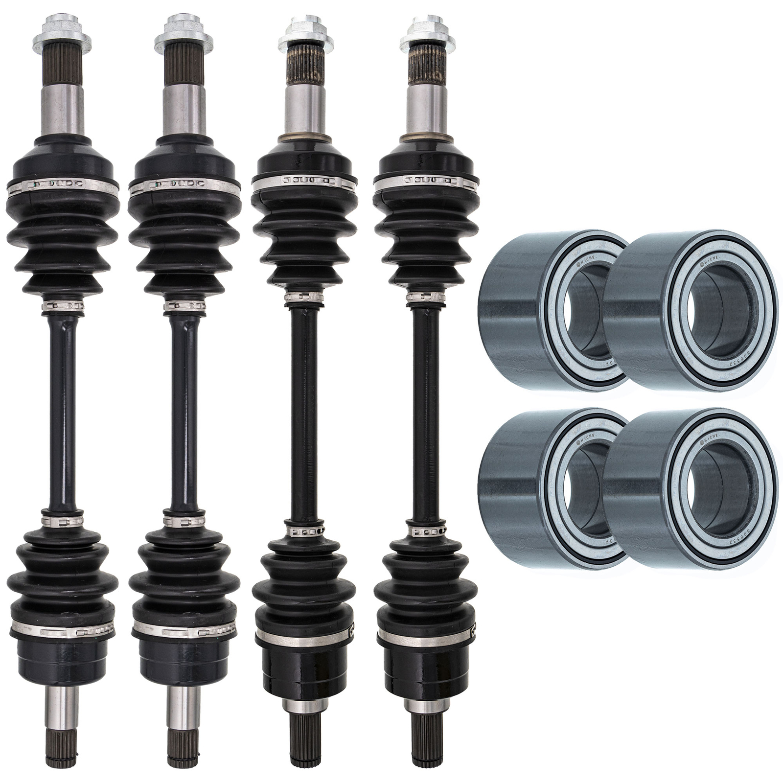 NICHE CV Axle Shaft Bearing Kit for Yamaha Grizzly 700 550 28P2518E