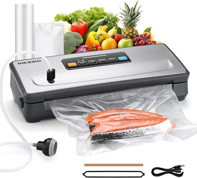 Cordless Vakuumierer Food Vakuum Sealer Machine Rechargeable Bag Storage Cutter