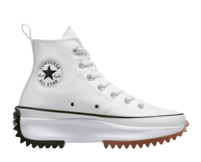 SIZE 7 MENS / 8.5 WOMENS - Run Star Hike High 'White Black' Converse  A04293C