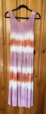 Knox Rose Boho Maxi Dress Tie Dye Small
