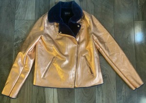 guess gold jacket
