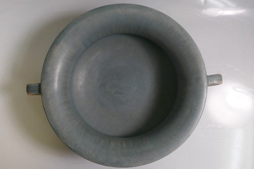 Circa 1915/1927 Roseville Pottery Carnelian I Footed Bowl - Picture 3 of 10