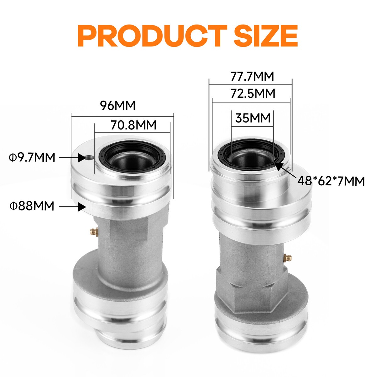 Rh113 Portabagagli Tetto Auto Thule Polaris Rear Axle Bearing Housing Carrier ...