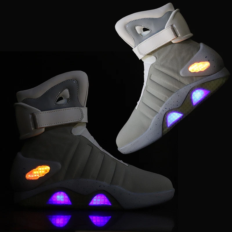 2022 Light Up Basketball Sneakers LED Mag Shoes for Men Air Shoes