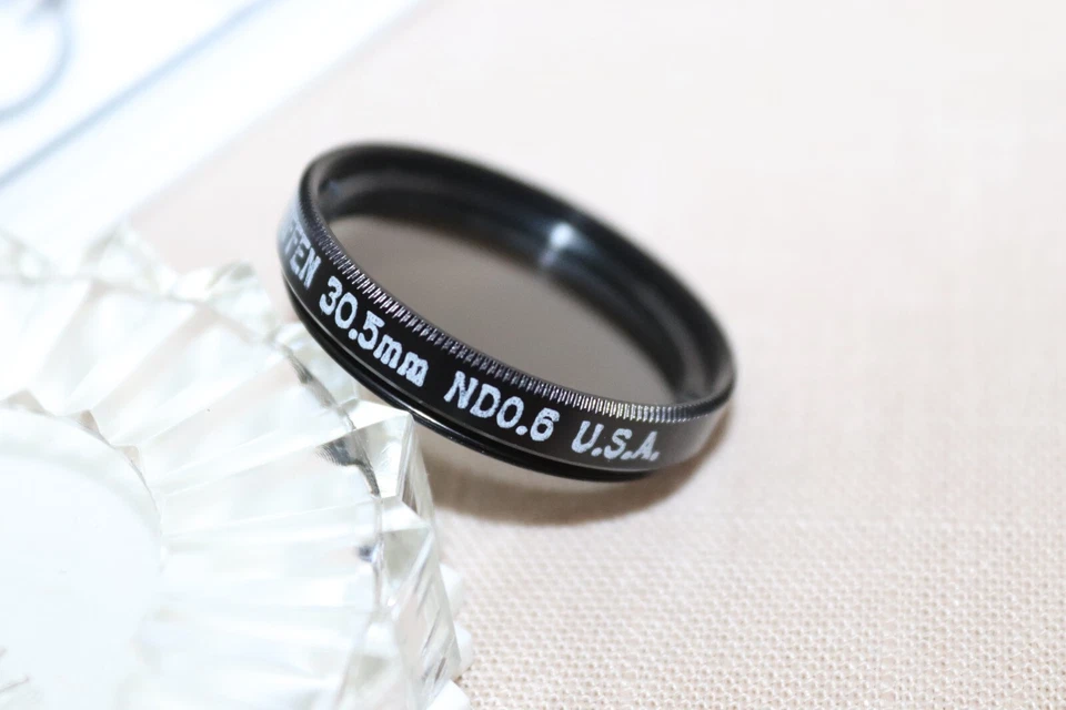 NEW Vtg TIFFEN 30.5mm ND0.6 Neutral Density FILTER USA 30.5mm 2 Stops ND4x MINT - Image 4 of 4