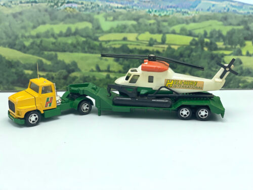 Vintage 1981 MATCHBOX Lesney Superkings K-92 Helicopter Semi TRANSPORTER in box - Picture 2 of 8