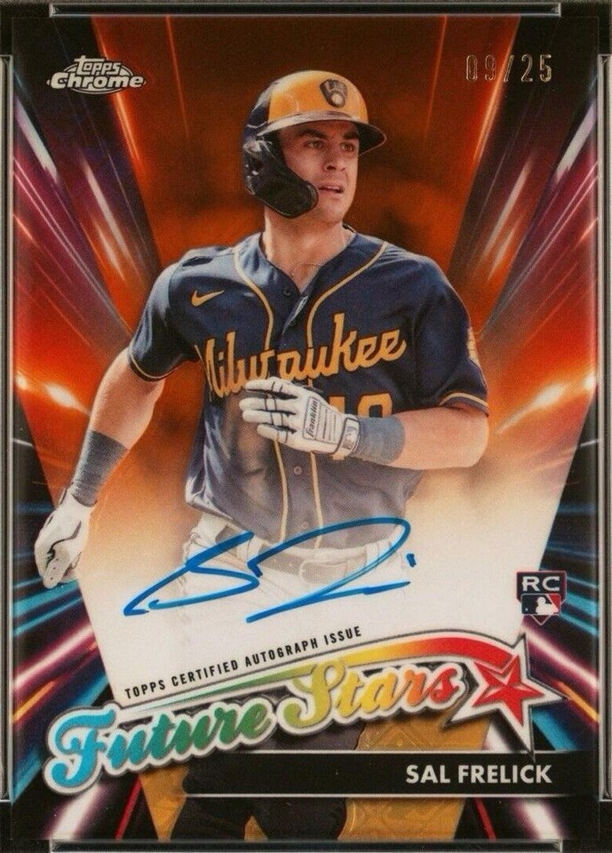 2024 Topps Chrome Logofractor Edition - Sal Frelick #FSA-SF - 1 of 1