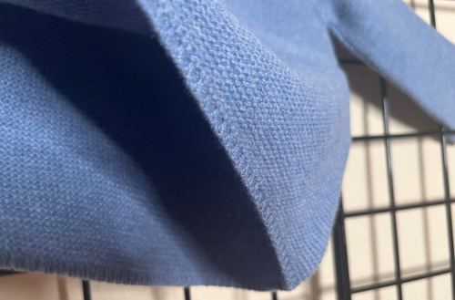 NEW-NWT WildFang/Nyani Cashmere blend BLUE Pretzel Sweater 2/3Y-Beautiful-Plush - Picture 10 of 11