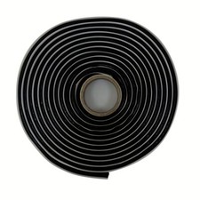 13 Ft Butyl Sealant Tape, Waterproof Butyl Rubber Sealant, Diameter 1/4" Rubb...