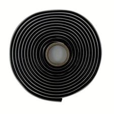 13 Ft Butyl Sealant Tape, Waterproof Butyl Rubber Sealant, Diameter 1/4" Rubb...