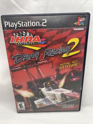 IHRA Motorsports Drag Racing 2 (Sony PlayStation 2, 2002) Complete W Manual! PS2