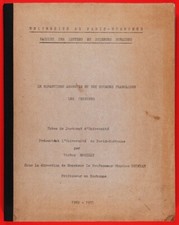 Le Romantisme Argentin et ses Sources Françaises. Les Origines Thèse de Doctorat