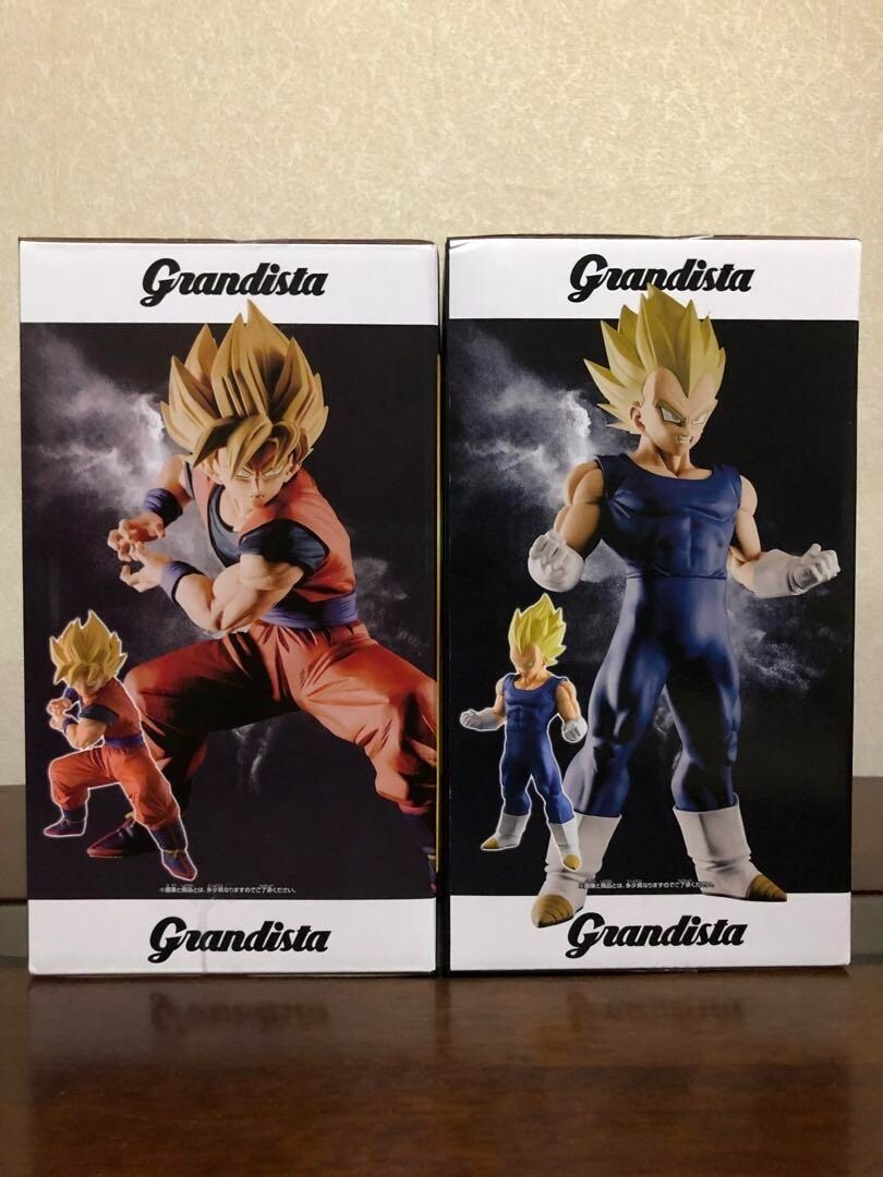 Dragon Ball Z Grandista Figure Set | Super Saiyan Goku & Vegeta 